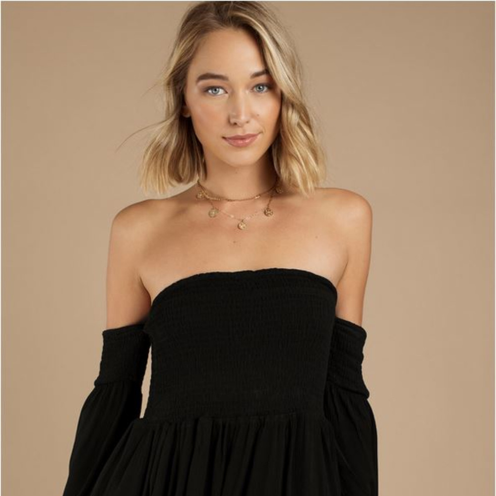 NWT Off-Sholder Skater Dress